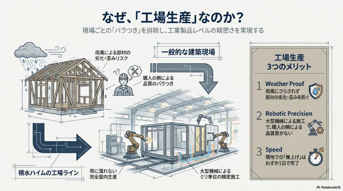 なぜ、「工場生産」なのか?