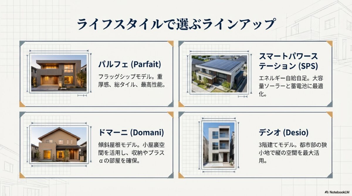 ライフスタイルで選ぶラインアップ