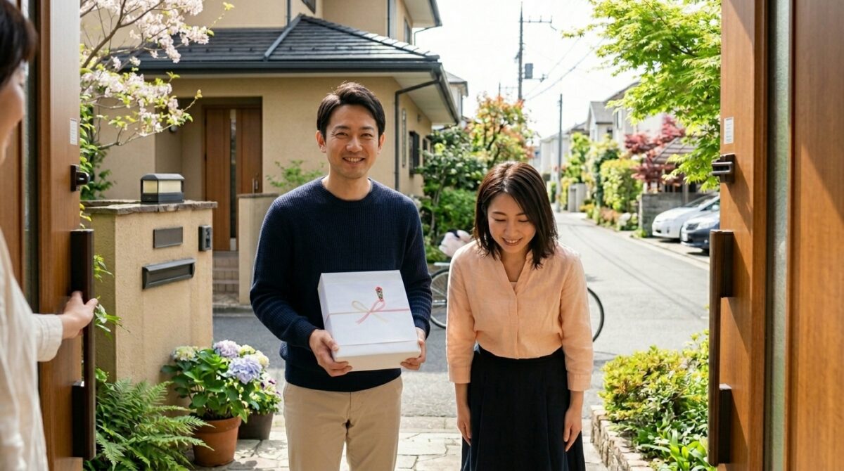 戸建ての引っ越し挨拶で使う言葉とマナー!手土産や粗品を徹底解説