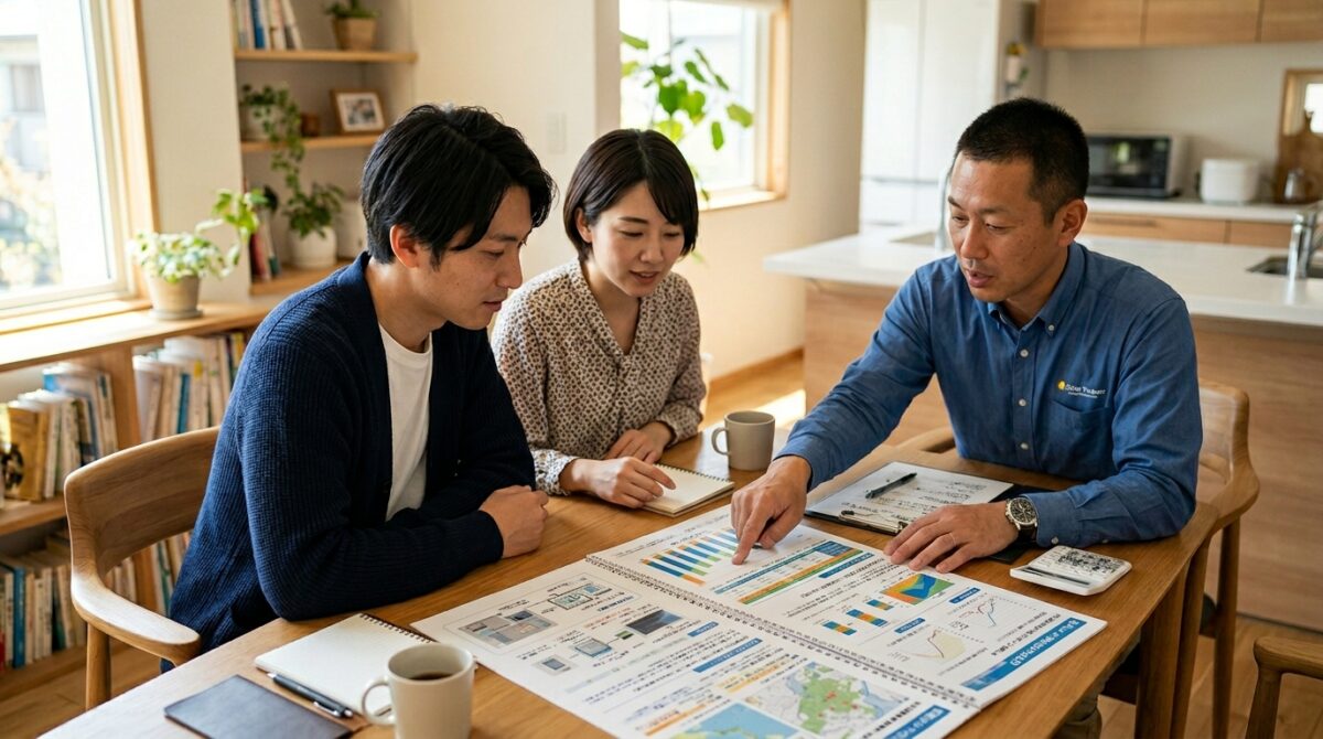 太陽光発電に必要なシステム容量と日照条件別の発電量