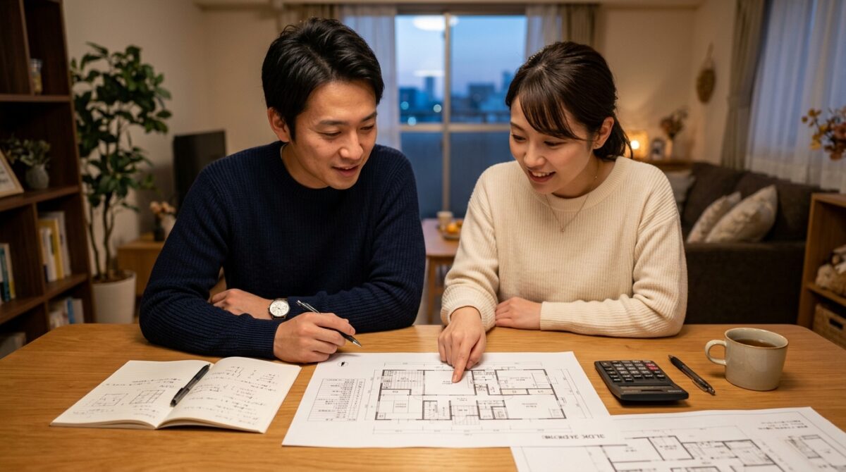 24坪の2階建てで狭いと感じない注文住宅の暮らし